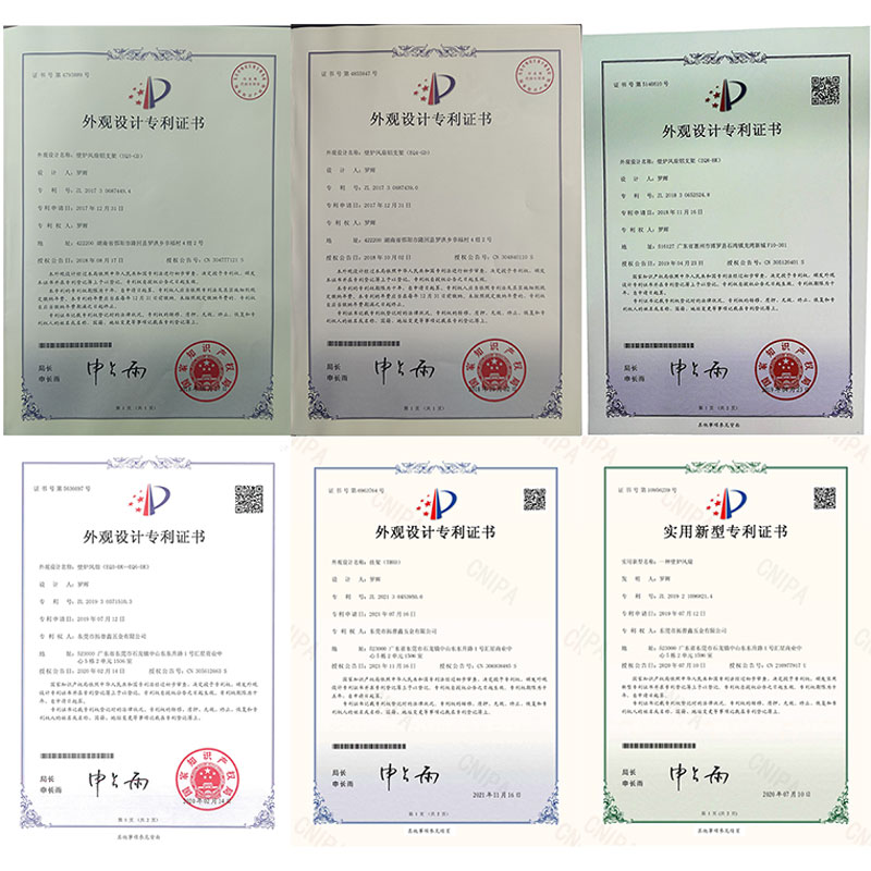 toposon company certificate  patent 2