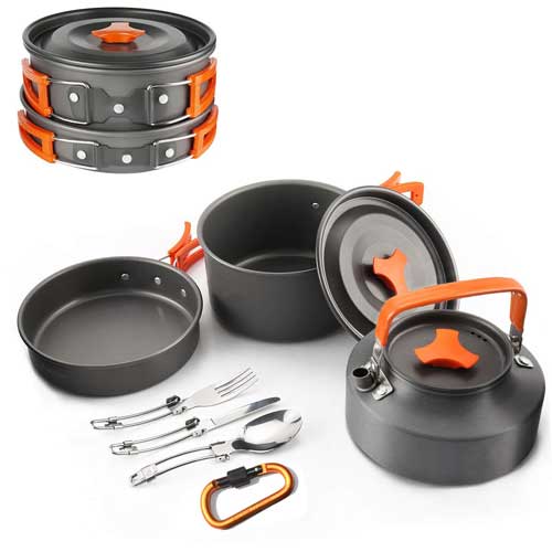 camping cookware combination 3